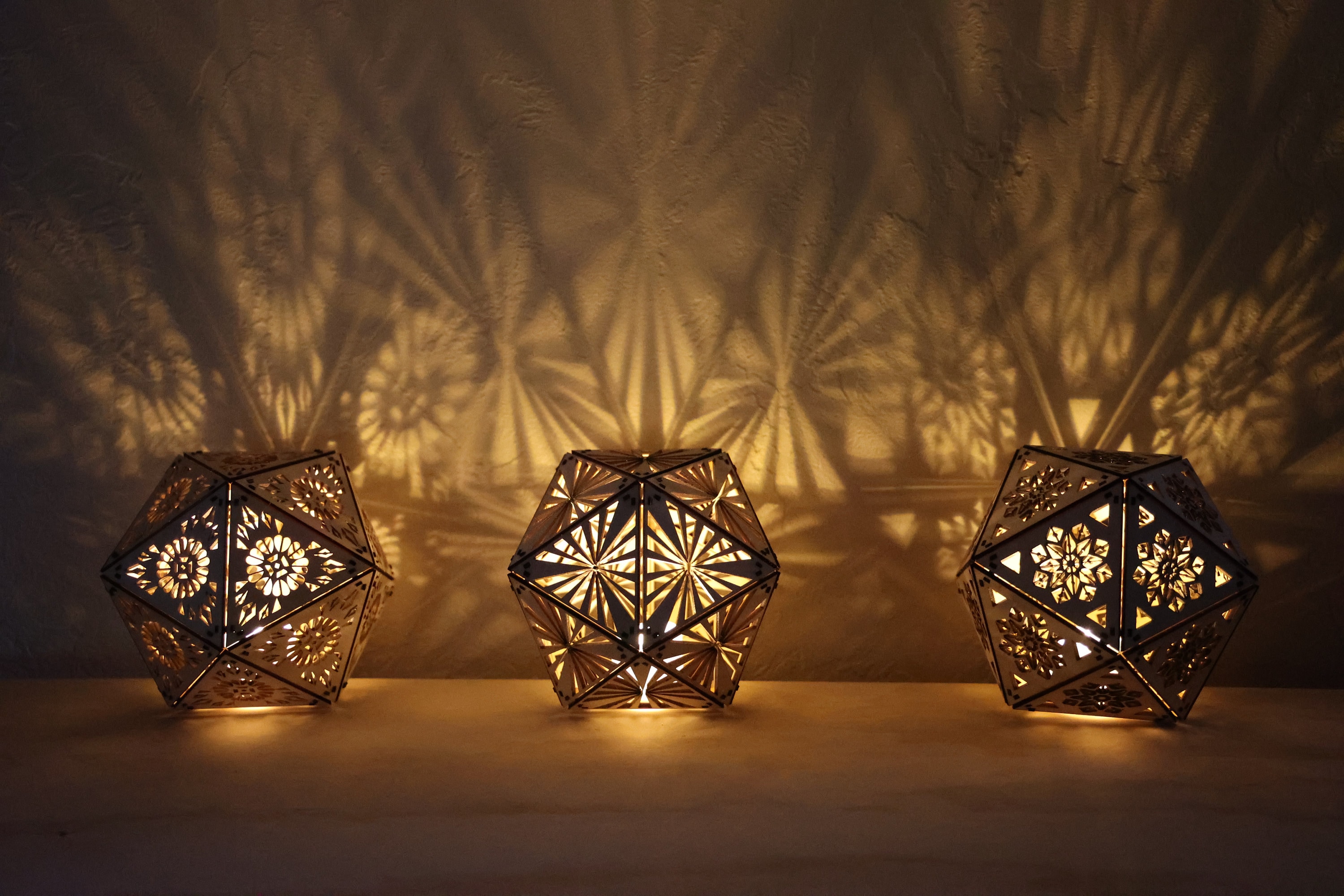 Geometric deals table lamps