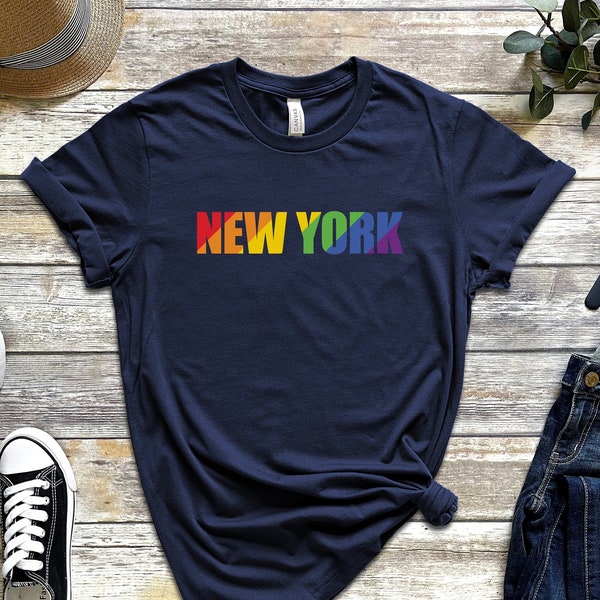New York City, New York LGBT Shirt, New York Pride Shirt, NYC Shirt, Pride Shirt, Gay Pride Shirt, Rainbow Pride Shirt, Pride Parade Shirt