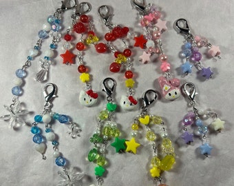 cute kitty and friends keychains !