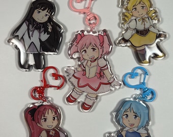 Magical Girl Keychains