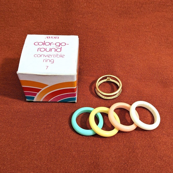Avon Rings Vintage - Etsy