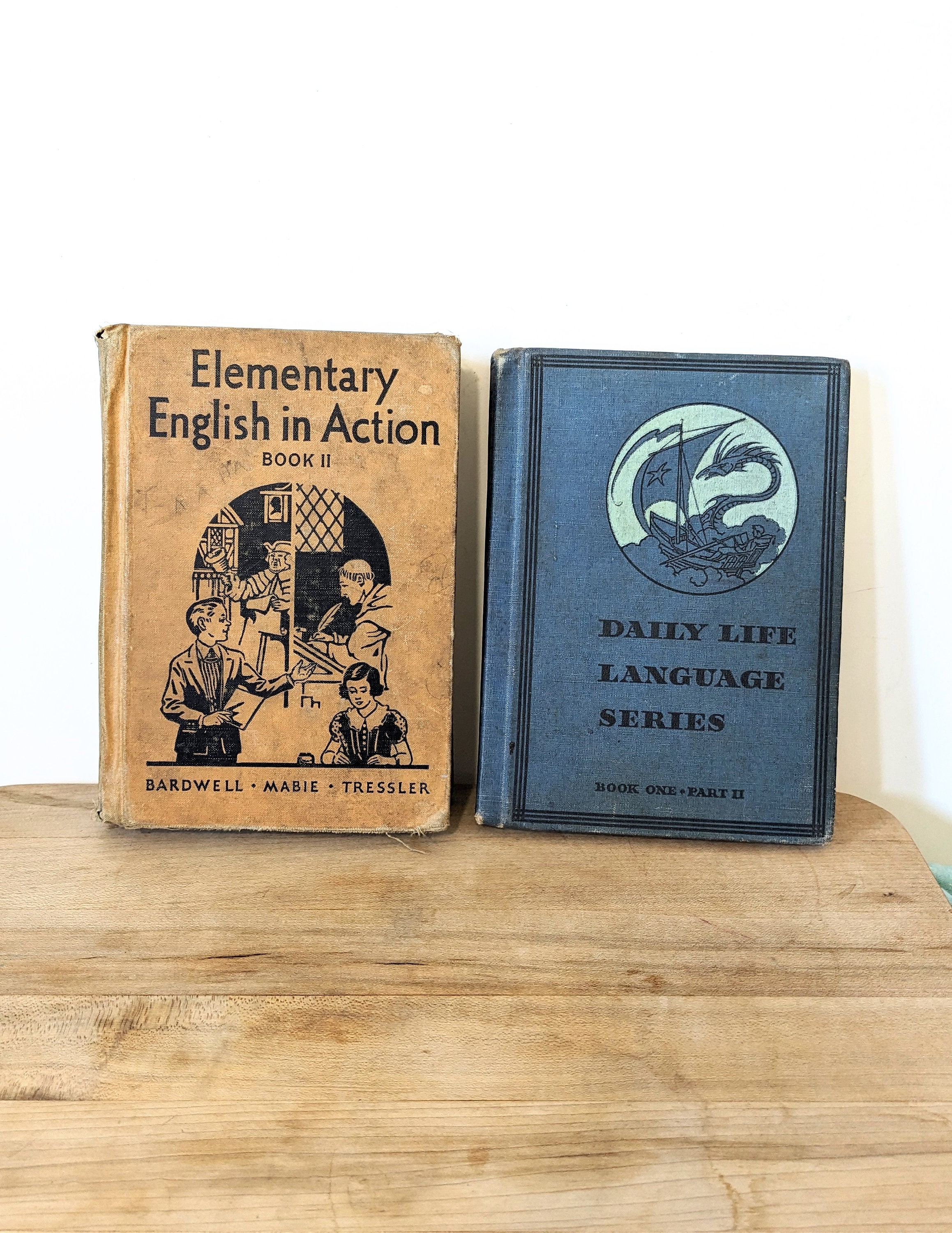 Vintage Elementary Textbooks - Etsy