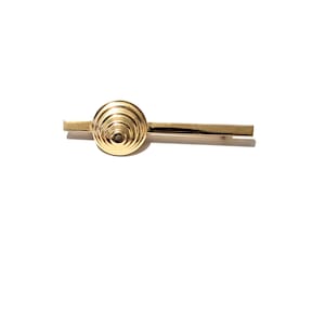 Vintage Avon bar pin gold tone seashell brooch conical sea shell clam scallop oyster