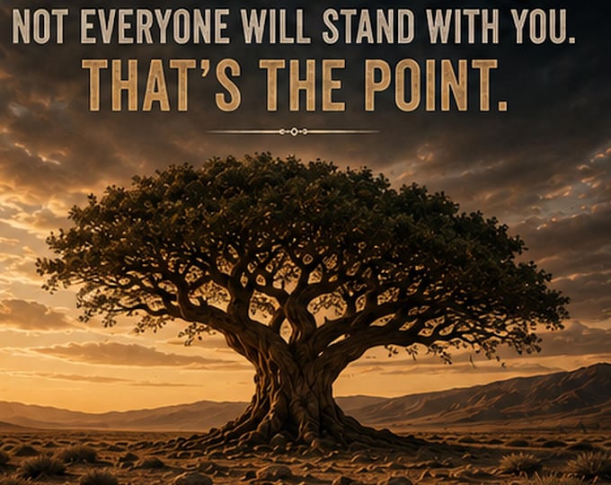 Stand for Something Wall Art, Conviction Quote, Masculine Office Motivational Printable