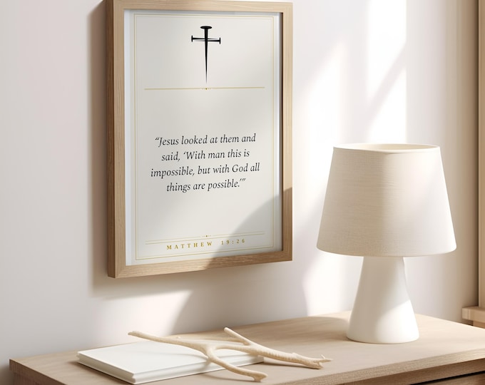 Christian Scripture Wall Art | Complete 11-Print Bundle | Bible Verses | Digital Download Set