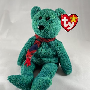 Wallace Teddy Bear - Ty Beanie Baby