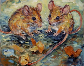 Mice Design Printable Paper