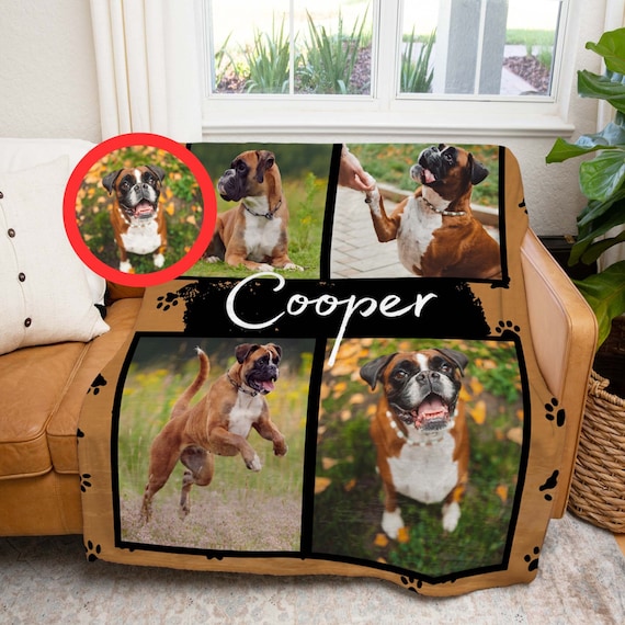 Custom Pet Blanket Using Pet Photo, Custom Cat Memory Blanket,Custom Pet Memory Blanket,Dog Photo Memory Blanket, Custom Dog Memory Blanket,