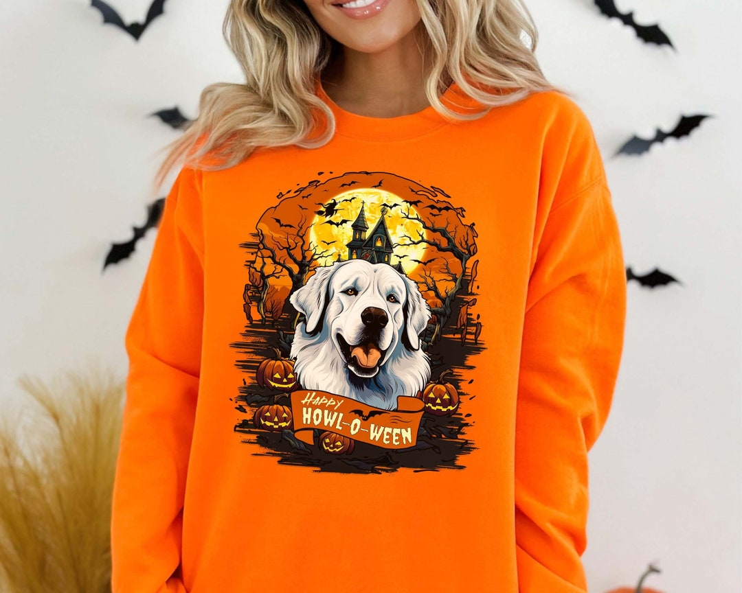 Spooky Great Pyrenees Shirt Halloween Shirt Great Pyrenees Etsy