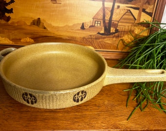 Vintage | Retro | Cooking Pot Shungyo Flame Cooker Fire Proof Cooking Frypan Made in Japan Stoneware...