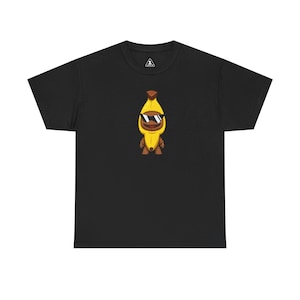 Cool Sack Guy Banana Graphic Tee, Unisex Cotton Tee, Funny T-Shirt,