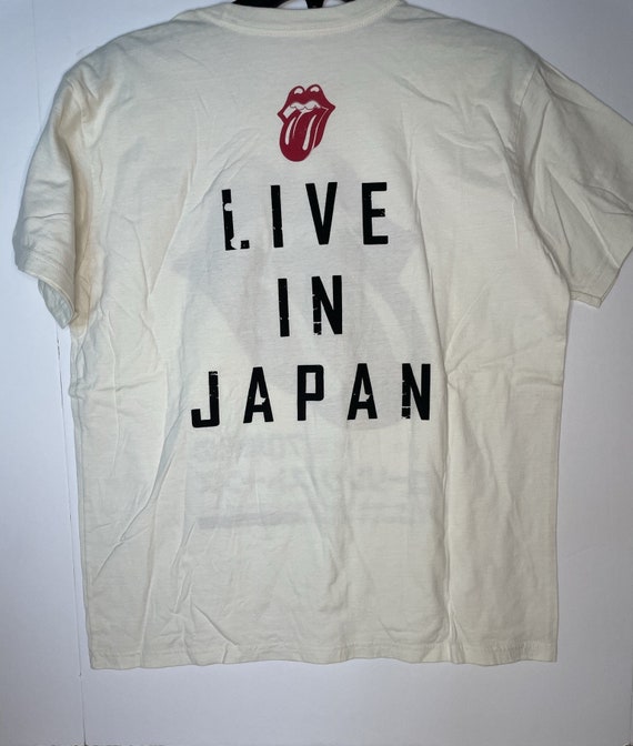 Rolling Stones Japan Tour Tee Commemorative Shirt - image 2