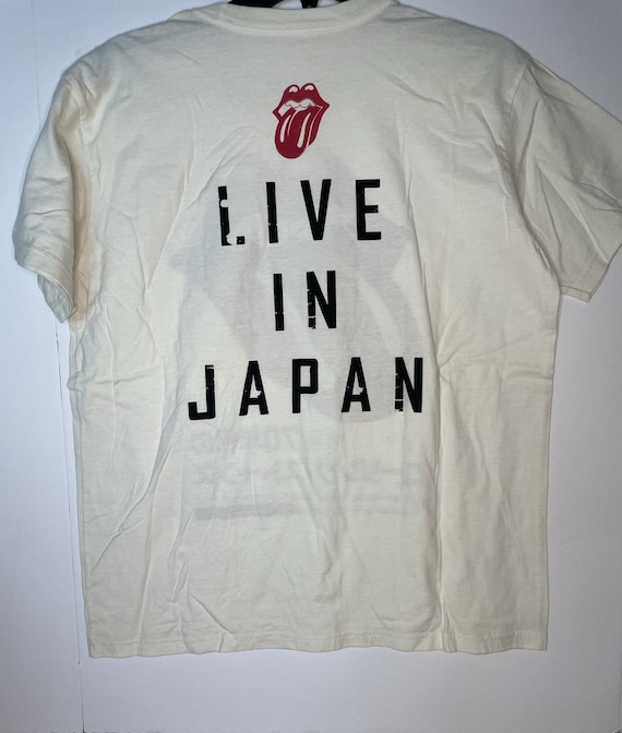 Rolling Stones Japan Tour Tee Commemorative Shirt - Etsy