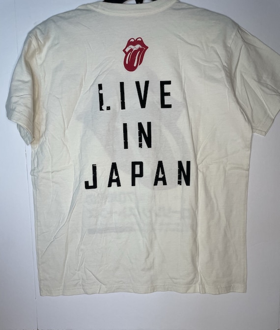 Rolling Stones Japan Tour Tee Commemorative Shirt - image 2