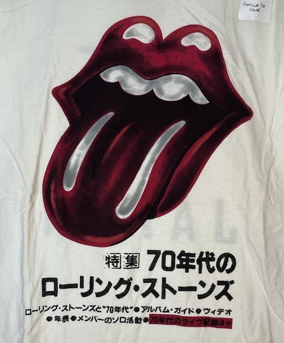 Rolling Stones Japan Tour Tee Commemorative Shirt - image 3