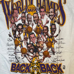 L] A Bathing Ape Bape Vintage Lakers Shooting Shirt Jersey –