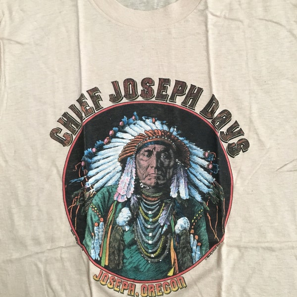 Vintage Chief Joseph Days Tee 1978