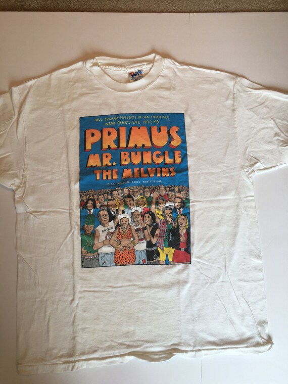 Primus Tee Shirt New Years Eve Concert San Franci… - image 2