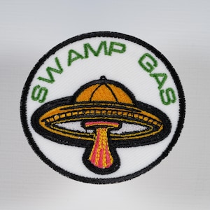 UFO embroidered patch