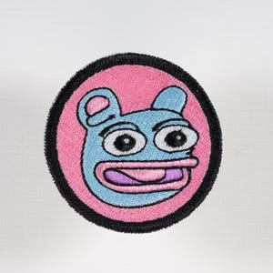 Brett  Crypto Patch - Get your Brett Patch now While the Bull Run is on!  Collect them all. Sew-on or Iron-on Machine Embroidered Patch