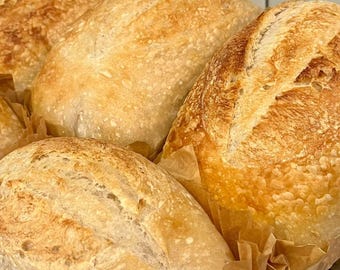 Sourdough Bread | Fresh Baked Made-to-Order | 48-Hour Fermented Naturally Leavened Bread | Handmade Small Batch Loaf