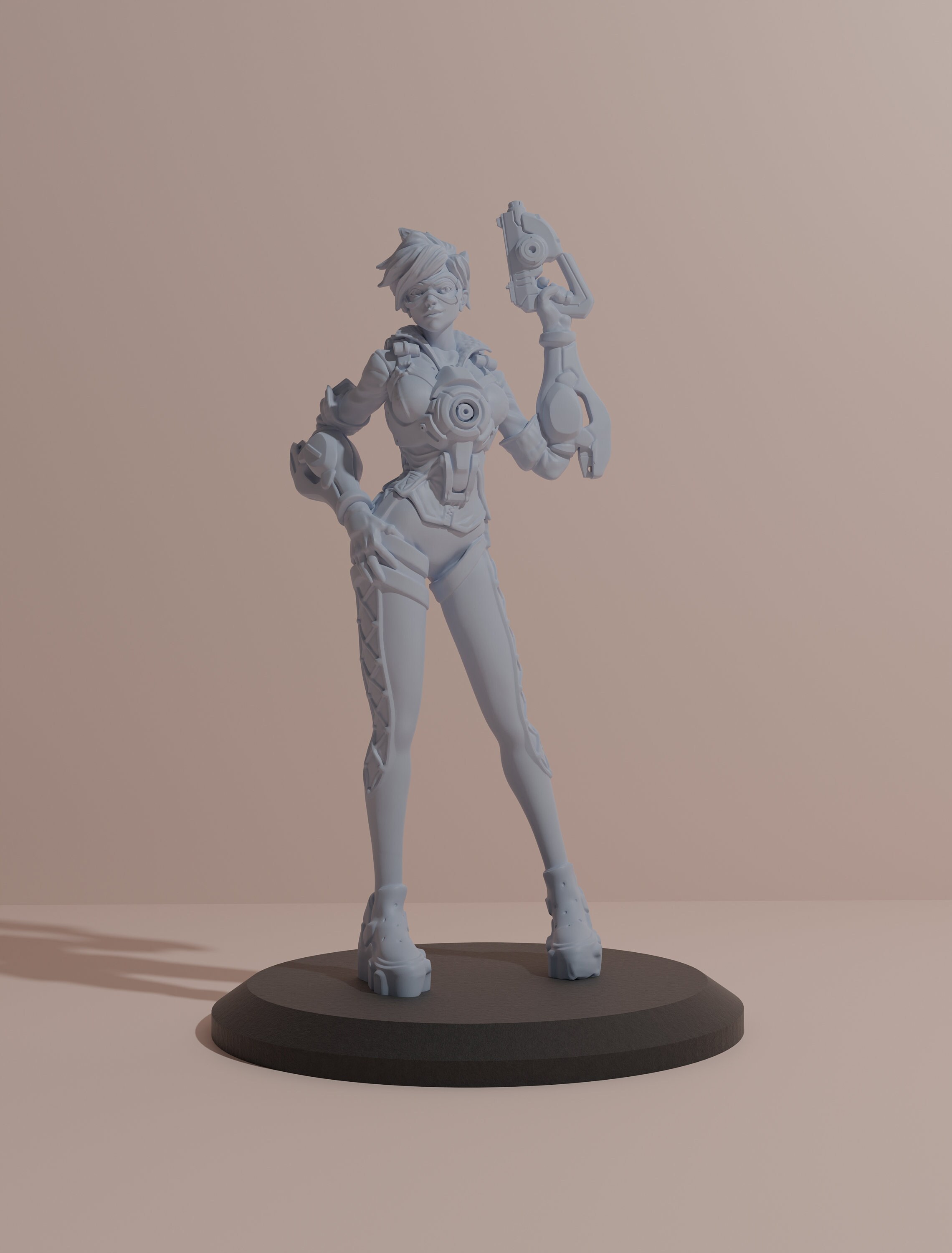 Yan Sculpts - Tracer - Overwatch