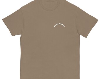 Cool Uncle Men's classic tee, Uncle Shirt, Fathers Day Shirt, Gift For Uncle, Cool Uncle, Fun Uncle,New Uncle, First Time Uncle,Gift For Him