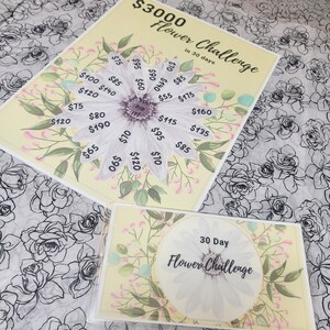 Flower Savings Challenge