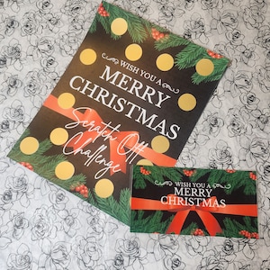 Christmas Scratch Off Savings Challenge
