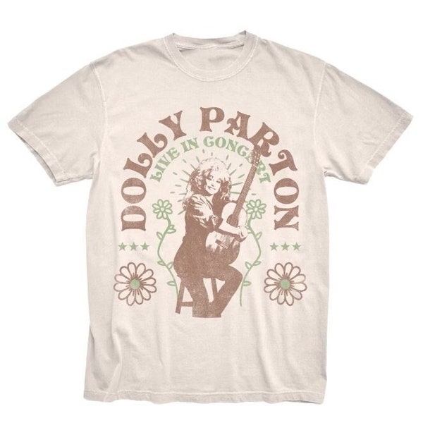 T-shirt Dolly Parton Live in Concert