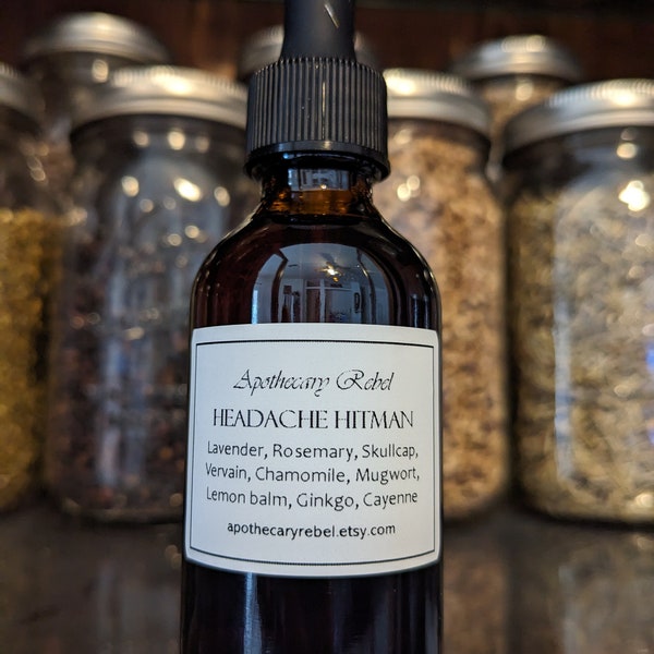 Headache Hitman Tincture - Headache & Migraine Relief