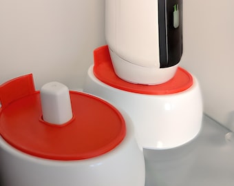 Tappo anti-sporcizia per dock di ricarica per spazzolino da denti, stampato in 3D, biodegradabile (confezione da 2)