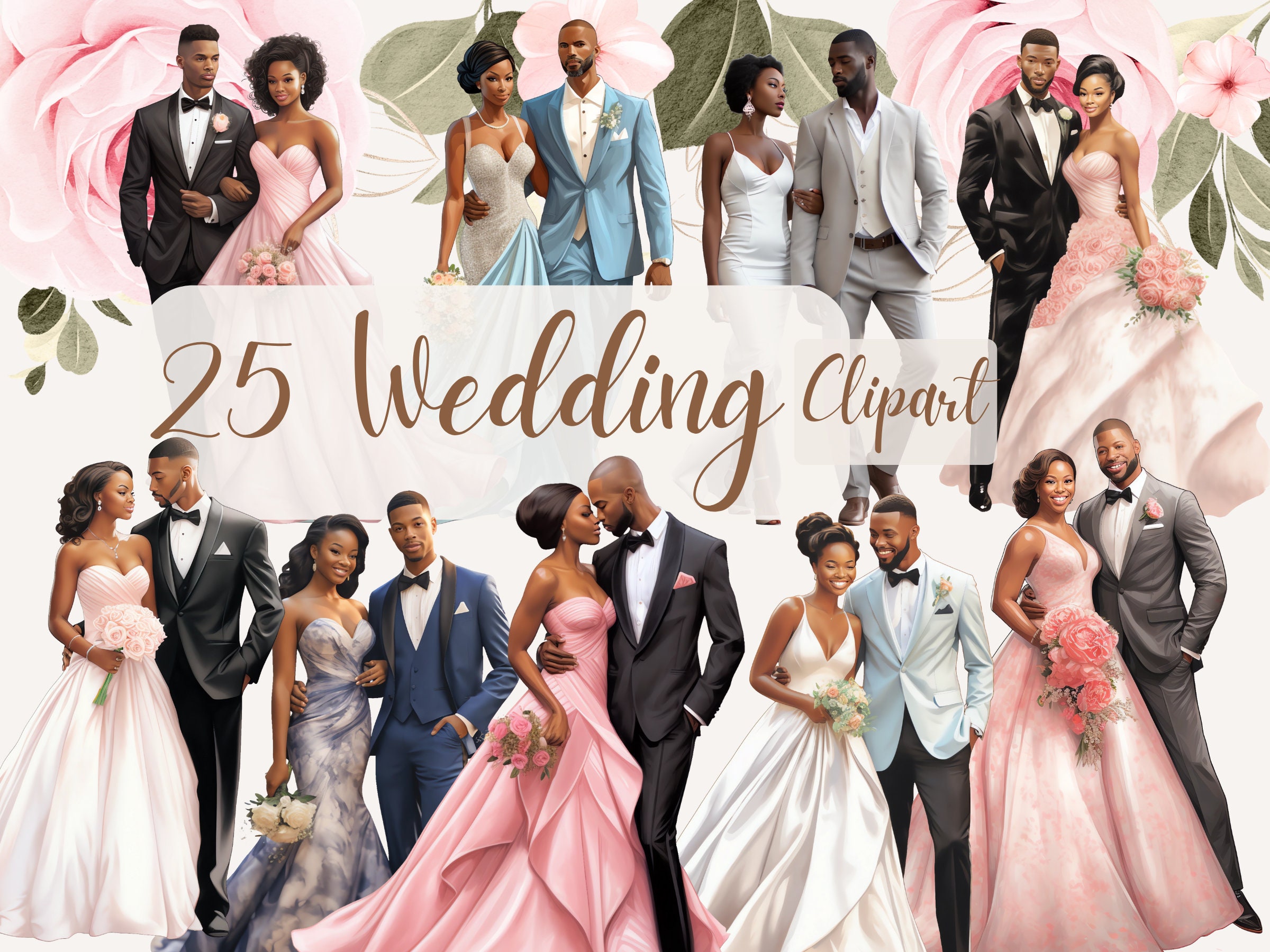 25 imágenes prediseñadas de boda de pareja afroamericana, imágenes prediseñadas de novia y novio, imágenes prediseñadas de boda, imágenes prediseñadas png de boda, imágenes prediseñadas de pareja afro, imágenes prediseñadas de pareja negra
