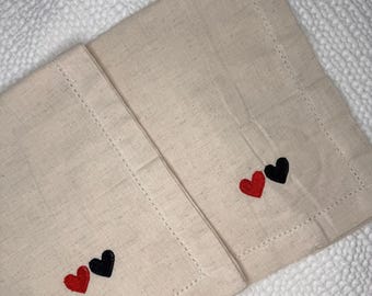 Servilletas de lino personalizadas bordadas, servilletas de lino bordadas, servilletas personalizadas, servilletas de boda personalizadas, servilletas de evento personalizadas