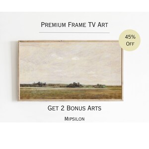 Summer Vintage Frame TV Art, Samsung Frame Tv Art, Digital Vintage Art, Frame Tv Art Digital, Muted tone Landscape Art, Vintage Farm Tv Art