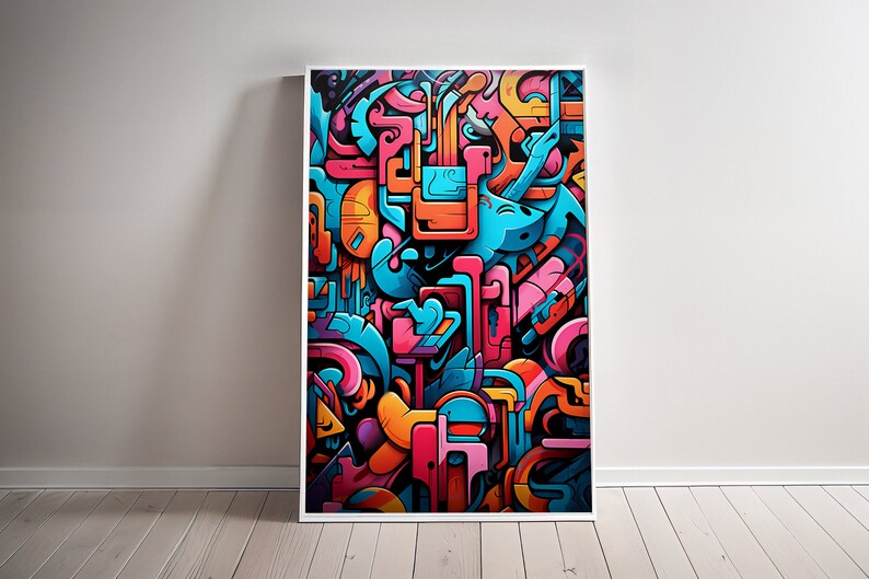 Graffiti Wall Art,graffiti Wall Art Canvas,modern Graffiti Wall Art