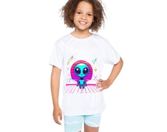 Alien Kids short sleeve T-Shirt Sports Jersey