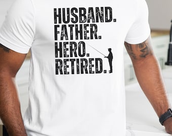 Fishing Retirement Shirt for Men, Retirement Fishing Shirt, Retirement Gift, Boss Gift, Employee Retirement Gift, Husband Retirement Gift