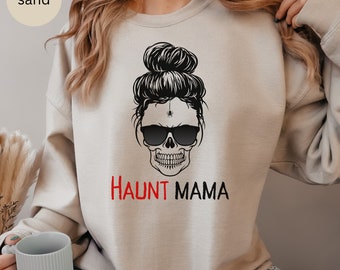 Halloween mom shirt,Fall hoodie,Halloween t shirt for mom,skeleton mom,spooky shirt,Halloween sweatshirt for mom, Spooky season, Spooky Mama