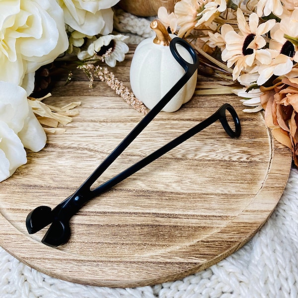 Black Wick Trimmer Candle Scissors Wick Trimmer Trimmer to Cut Candle Wick Metal Candle Trimmer Wick Cutter Candle Trimmer Wood Wick Trimmer