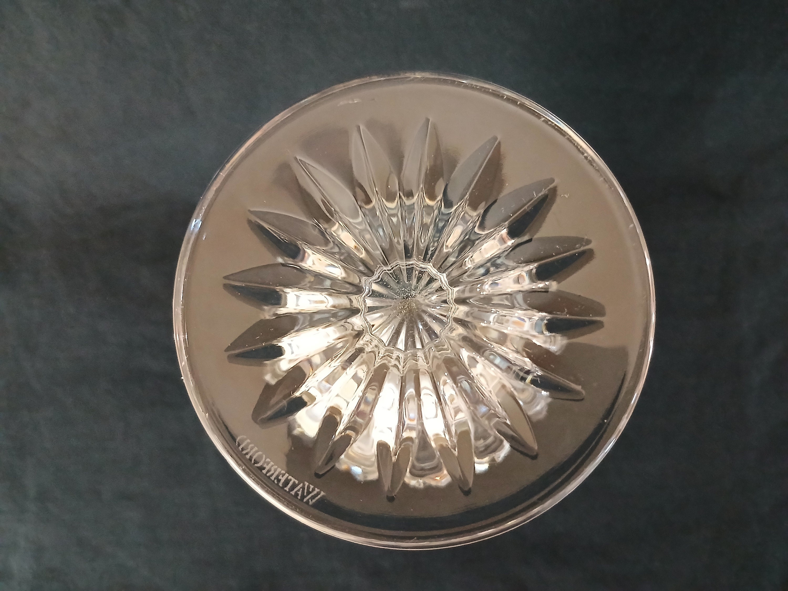 Vase Pied WATERFORD Cristal Lourd - Centre De Table 12 Pouces, Style Statement, Occasion