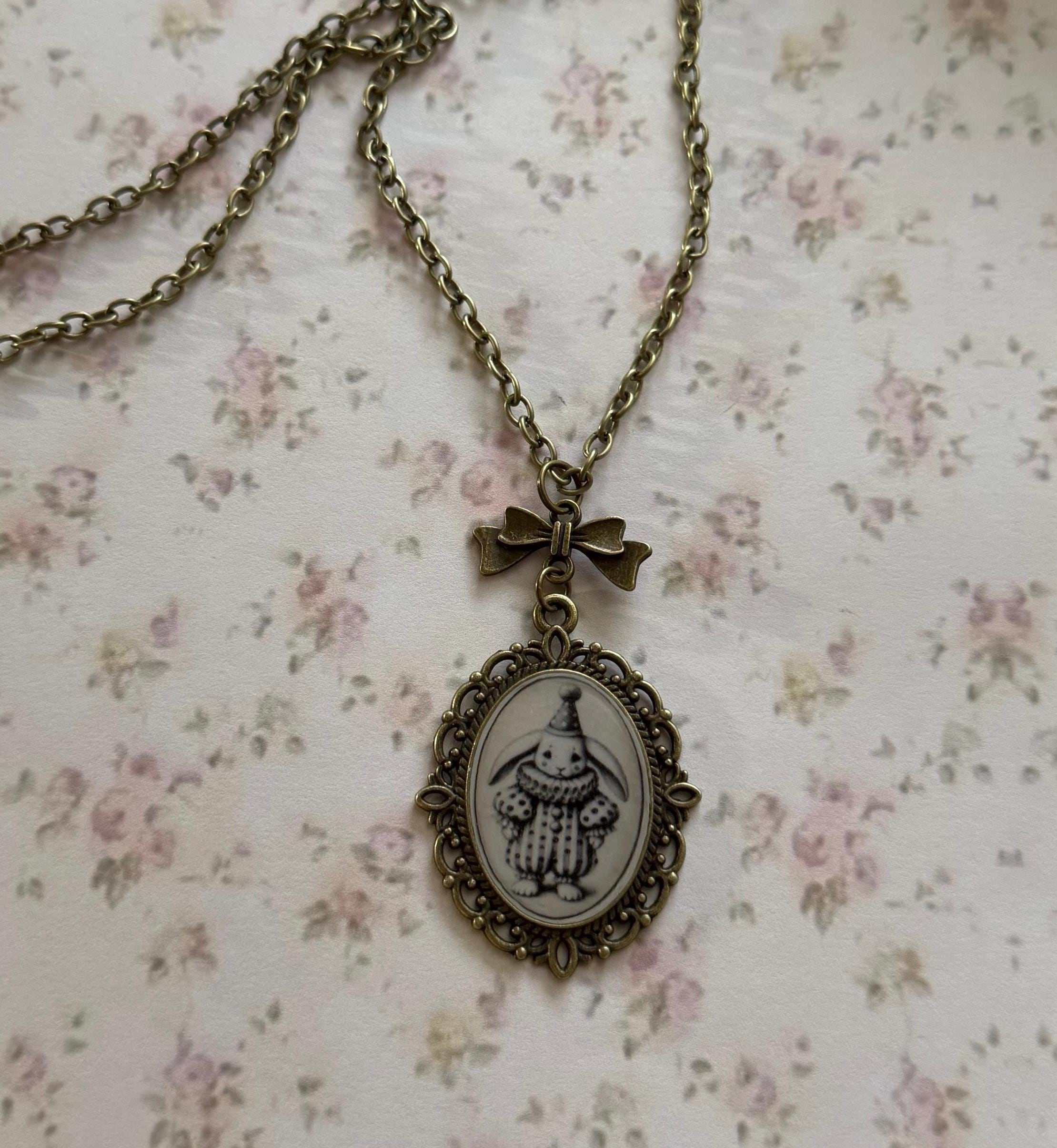 Clown Pendant - Etsy