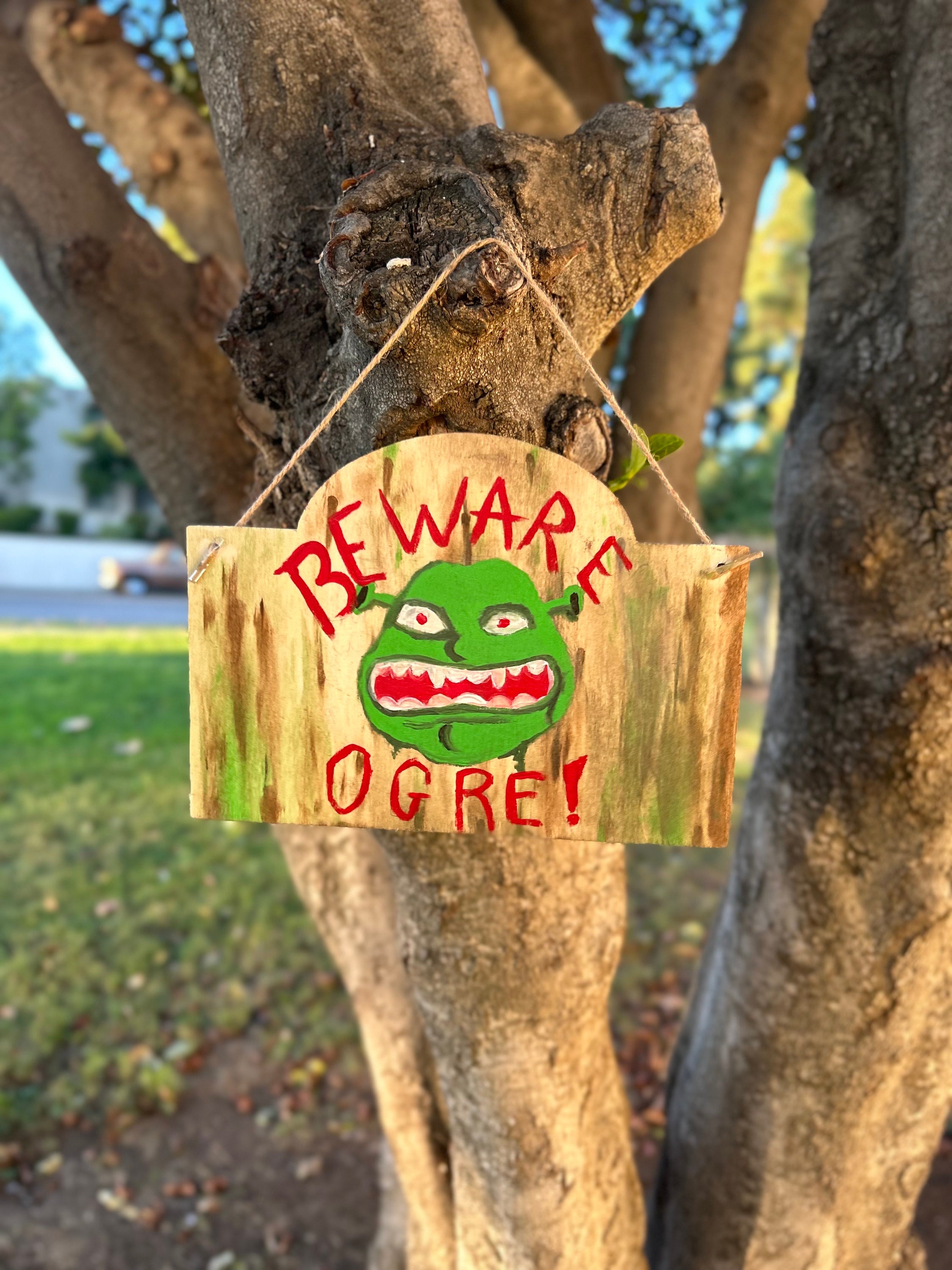 shrek-sign-replica-beware-ogre-handmade-custom-sign-garden-sign-wood