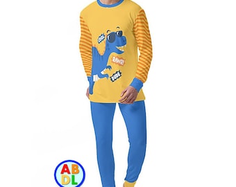 ABDL Cool Dino Dude Pj&#39;s Adult Baby
