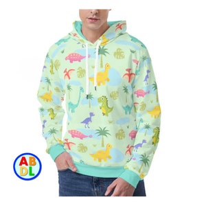 ABDL Dinosaur Pals Hoodie Adult Baby