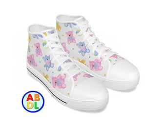 ABDL Teddies High Tops Adult Baby