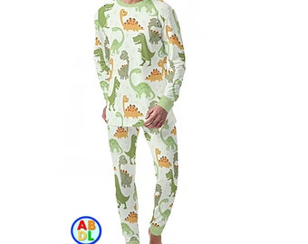 ABDL Happy Dinosaurs Pj&#39;s Adult Baby
