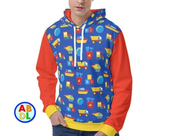 ABDL Transportation Hoodie Adult Baby