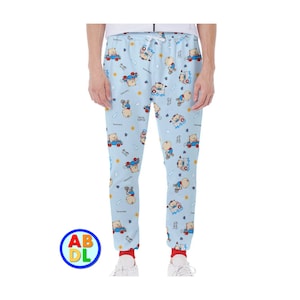 ABDL Teddy Adventure Jogging Pants Adult Baby