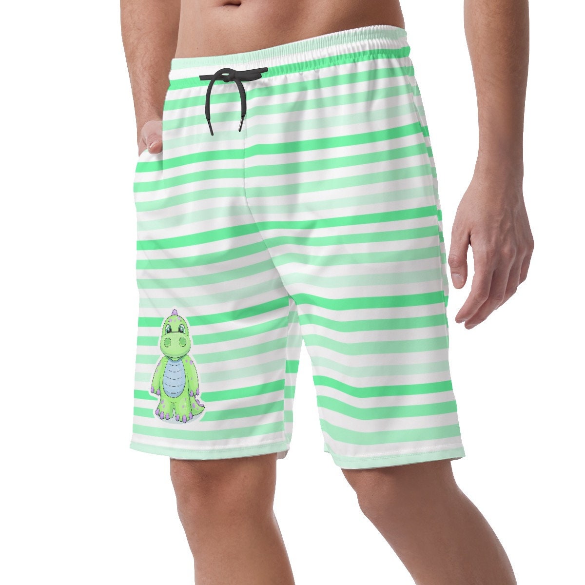 ABDL Green Dino Shorts Adult Baby